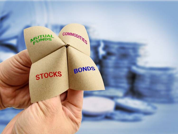 Mutual funds, bonds, and stocks