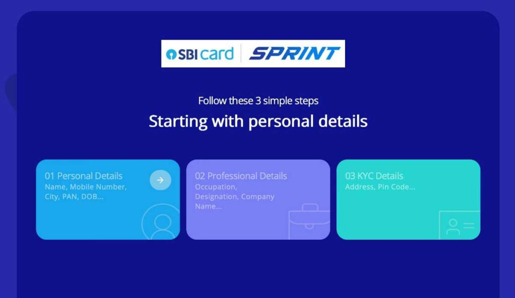 SBI Sprint Credit Card Benefits and Features
