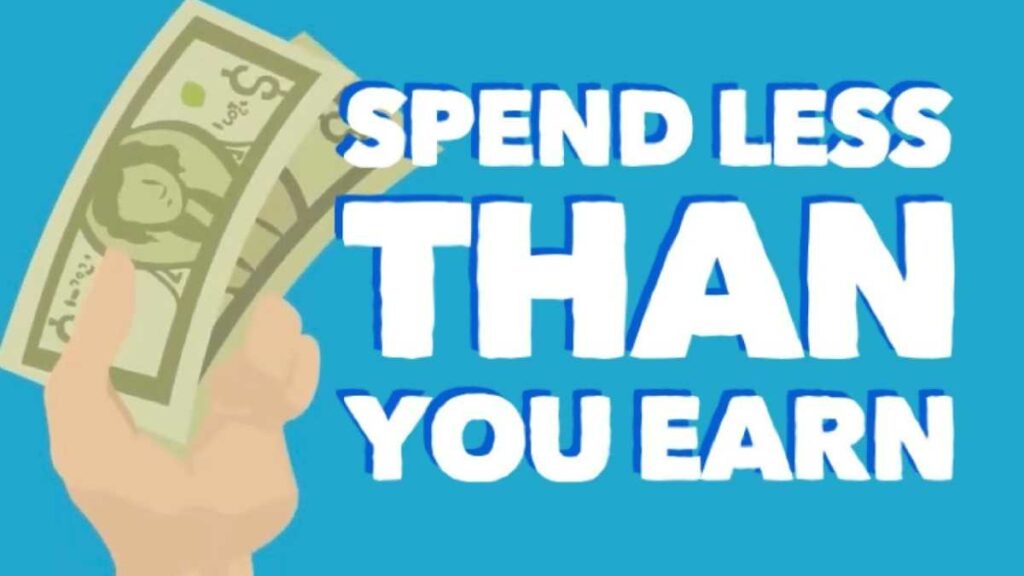 Spend less than you make